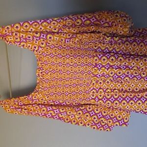 Cute baby doll blouse. Pretty colors